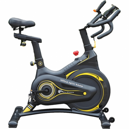 Bicicleta indoor cycling FitTronic Ultra Spin 4000, Kinomap, Fitshow app, Zwift [2]
