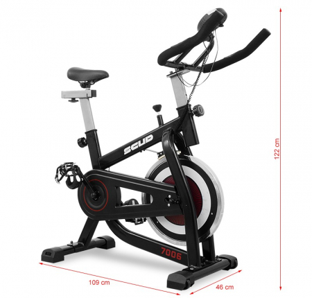 Bicicleta Indoor Cycling SCUD 7006 [13]