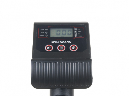 Bicicleta magnetica fitness Sportmann Elinof Negru/Rosu [3]