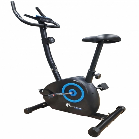 BICICLETE FITNESS - Bicicleta magnetica FitTronic® Trainer 410B, design robust, greutate suportata 100 kg, volanta 6 kg, afisaj electronic