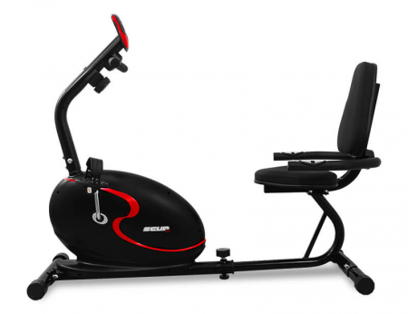Bicicleta Magnetica Recumbent SCUD Swift H3- Negru [1]