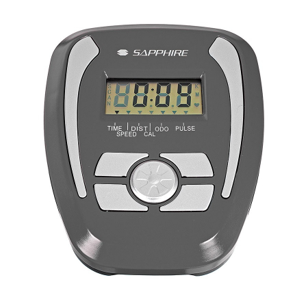 Bicicleta magnetica SMART - argintiu/grafit [4]