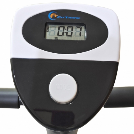 Bicicleta mecanica FitTronic® Trainer 120, compacta, afisaj inclus, posibilitate de reglare a dificultatii la pedalare [5]