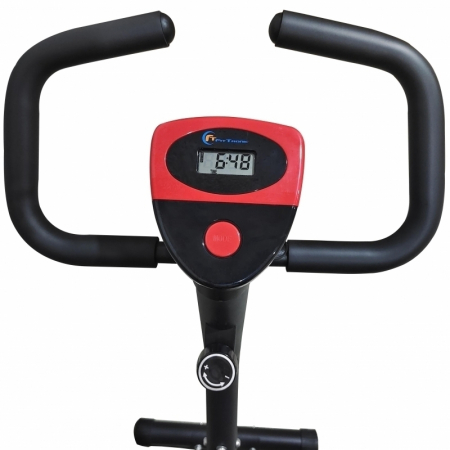 Bicicleta mecanica FitTronic® Trainer 130, compacta, afisaj inclus, posibilitate de reglare a dificultatii la pedalare [1]