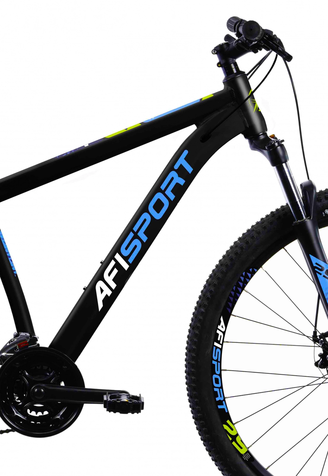 Bicicleta Mtb Afisport M2 - 29 inch, L, Negru [1]