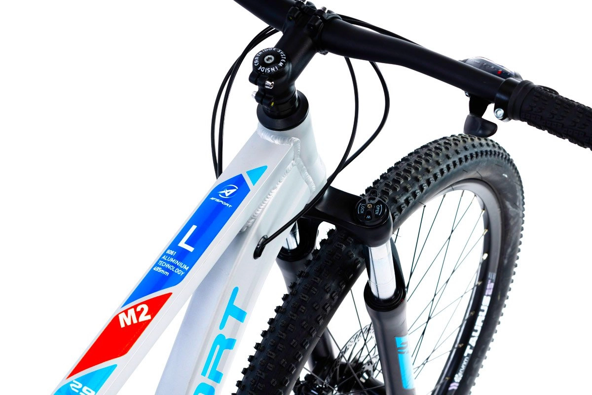 Bicicleta Mtb Afisport M2 - 29 Inch, S, Argintiu [2]