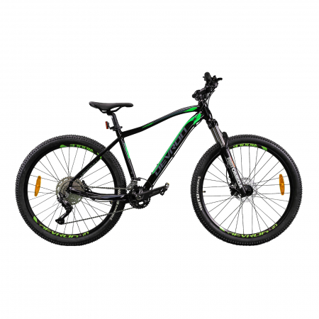Biciclete de munte - Bicicleta Mtb Devron 2023 RM3.7 - 27.5 Inch, L, Negru-Verde