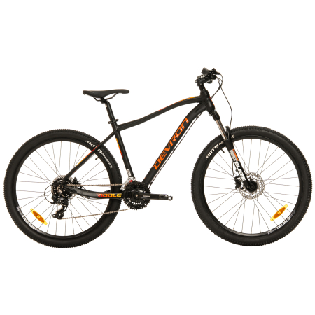 Biciclete de munte - Bicicleta Mtb Devron Riddle RM1.7 2025 - 27.5 Inch, L, Negru
