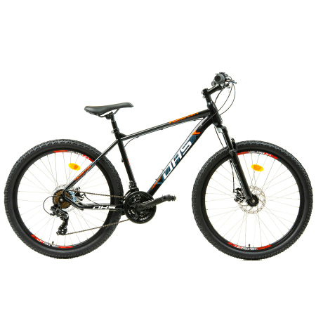 BICICLETE - Bicicleta Mtb Dhs 2605 - 26 inch, M, Negru/Rosu