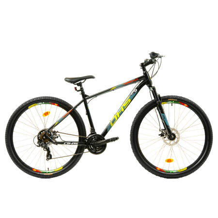 BICICLETE - Bicicleta Mtb Dhs 2905 - 29 inch, M, Negru-Gri