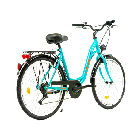 Bicicleta Oras DHS Citadinne 26034 - 26 inch, L, Turcoaz [2]