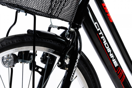 Bicicleta Oras Dhs Citadinne 2812 - 28 Inch, L, Negru [4]