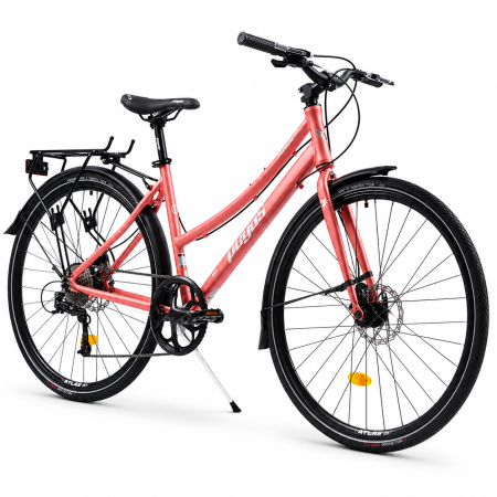 Bicicleta Oras Pegas Hoinar - 28 inch, M, Roz [1]