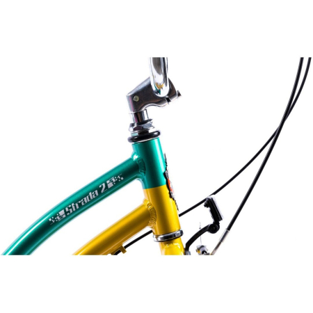 Bicicleta Oras Pegas Strada 2 - 26 inch, M, Auriu/Verde [4]