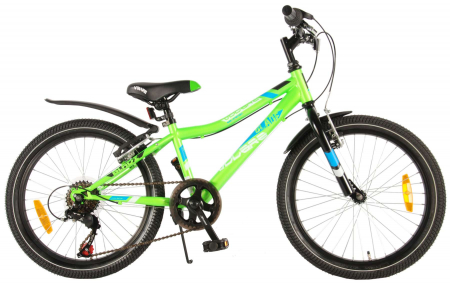 Bicicleta pentru baieti Volare Blade, 20 inch, culoare Verde, frana de mana fata - spate [0]