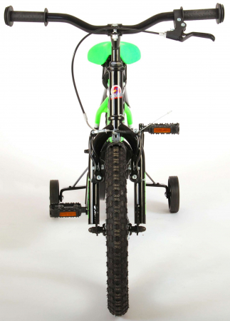Bicicleta pentru baieti Volare Sportivo, 16 inch, culoare Verde neon/Negru, frana de mana fata - spate [11]