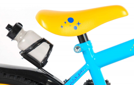 Bicicleta pentru copii Disney Toy Story 4, 16 inch, culoare albastru/galben, frana de mana + contra [7]