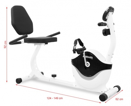 Bicicleta Recumbent SCUD H6 - Alb [10]