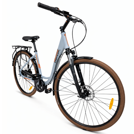 Bicicleta Trekking Kreidler 52752 - 28 inch, S, Gri [1]