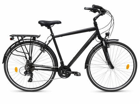 BICICLETE - Bicicleta Trekking Prophete 52775 - 28 inch, L, Negru