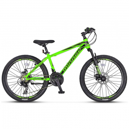 Bicicleta UMIT Mirage 2D, roti 26", Verde-Negru [0]