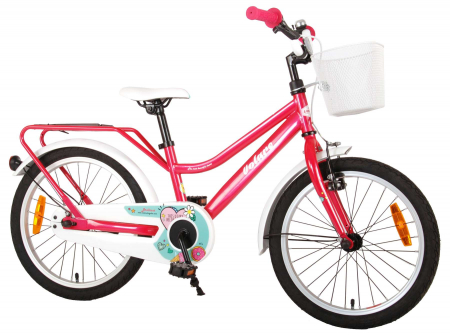 Bicicleta Volare Brilliant pentru fete, 18 inch, culoare roz, frana de mana + contra [1]