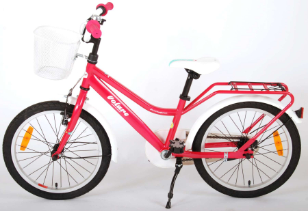Bicicleta Volare Brilliant pentru fete, 18 inch, culoare roz, frana de mana + contra [10]