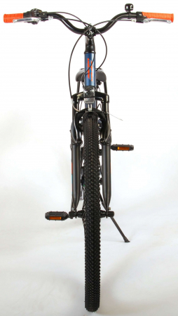 Bicicleta Volare Cross, 26 inch, 7 trepte, culoare albastru inchis / portocaliu, Prime Collection, frana de mana fata - spate [11]