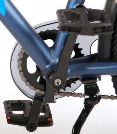 Bicicleta Volare Cross, 26 inch, 7 trepte, culoare albastru inchis / portocaliu, Prime Collection, frana de mana fata - spate [1]