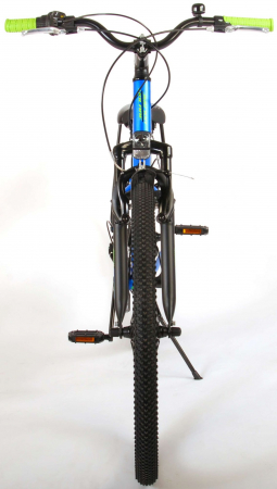 Bicicleta Volare Cross, 26 inch, 7 trepte, culoare albastru/verde, Prime Collection, frana de mana fata - spate [11]