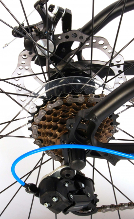 Bicicleta Volare Gradient pentru baieti, 26 inch, culoare Albastru/Negru, Prime Collection, frana de mana fata - spate [11]