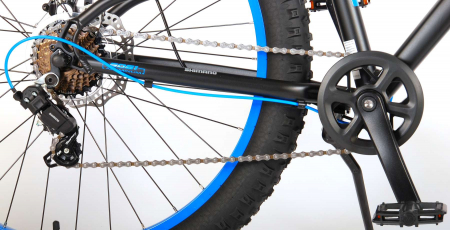 Bicicleta Volare Gradient pentru baieti, 26 inch, culoare Albastru/Negru, Prime Collection, frana de mana fata - spate [5]