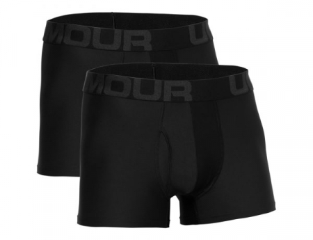 Boxeri barbati Under Armour Tech 3in 2 buc negru S [0]