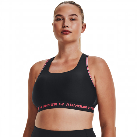 Bustiera femei Under Armour CrossBack Mid Q3 80S negru L [3]