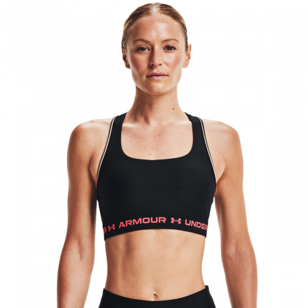 Bustiera femei Under Armour CrossBack Mid Q3 80S negru L [0]