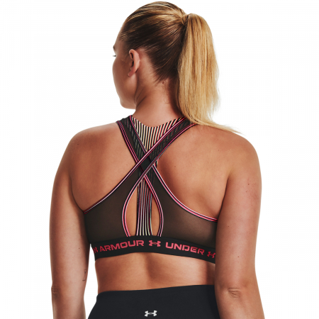 Bustiera femei Under Armour CrossBack Mid Q3 80S negru L [9]