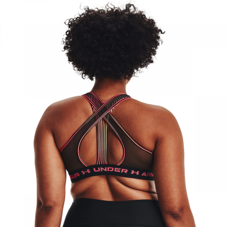 Bustiera femei Under Armour CrossBack Mid Q3 80S negru L [6]