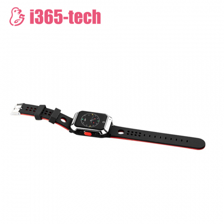 Ceas Smartwatch Pentru Adulti / Varstnici i365-Tech A20S cu Functie Telefon, Localizare GPS, Apel de monitorizare, Monitorizare ritm cardiac, Tensiune arteriala, Negru [2]
