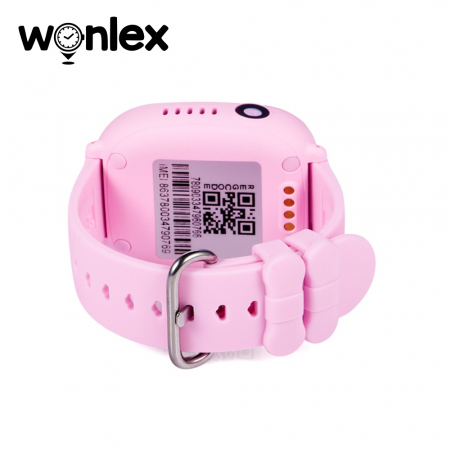 Ceas Smartwatch Pentru Copii Wonlex GW400X WiFi cu Functie Telefon, Localizare GPS, Camera, Pedometru, SOS, IP54 ; Roz, Cartela SIM Cadou [2]