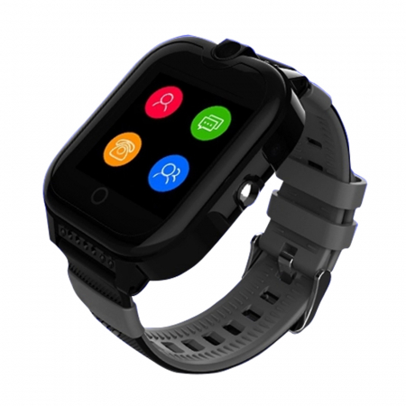 Ceas Smartwatch Pentru Copii, Wonlex KT13, Negru, SIM card, 4G, Rezistent la stropi IP54, Apel video [0]