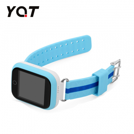 Ceas Smartwatch Pentru Copii YQT Q750 cu Functie Telefon, Localizare GPS, Apel de Monitorizare, Pedometru, SOS, Albastru [2]