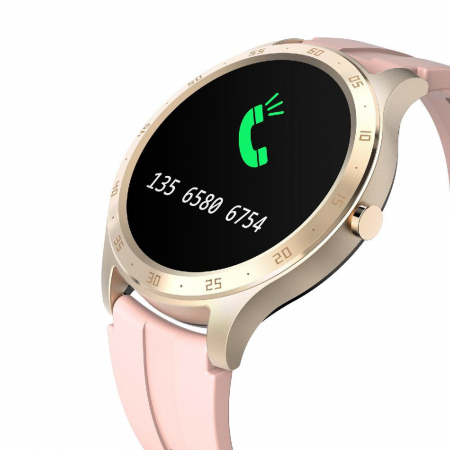 Ceas smartwatch Twinkler TKY-S20, Roz, Notificari, Pedometru, Moduri sportive, Cronometru [2]