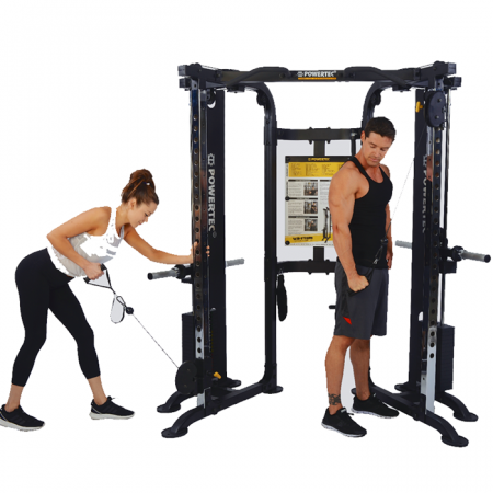 Aparat multifunctional Trainer Deluxe, WB-FTD19, Powertec [3]