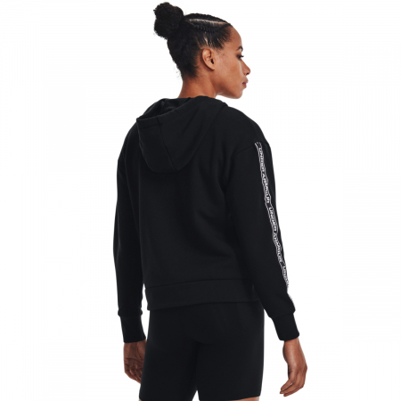 Hanorac femei Under Armour Rival FZ Hoodie negru L [2]