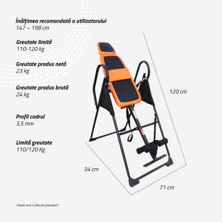 Masa de inversie TECHFIT PRO [6]