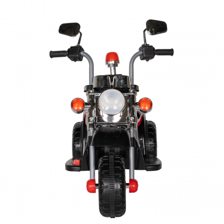 Motocicleta electrica copii Rich Baby cu acumulator, muzica si lumini, culoare negru [2]