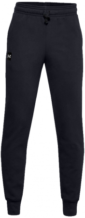 Pantaloni baieti Under Armour Rival Fleece Joggers negru L [0]