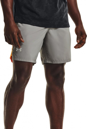 Pantaloni scurti barbati Under Armour Launch SW 7 short gri L [0]