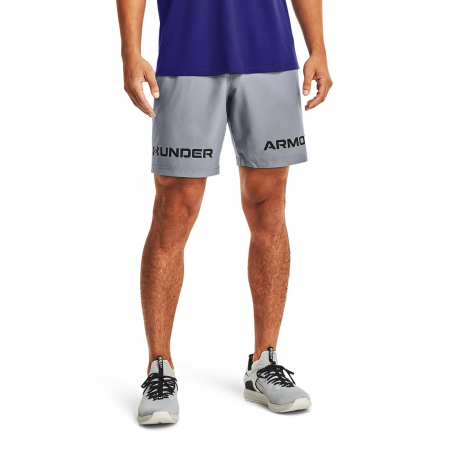 Pantaloni scurti barbati Under Armour Woven Graphic WM short gri [2]