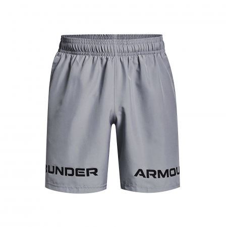 Pantaloni scurti barbati Under Armour Woven Graphic WM short gri [0]